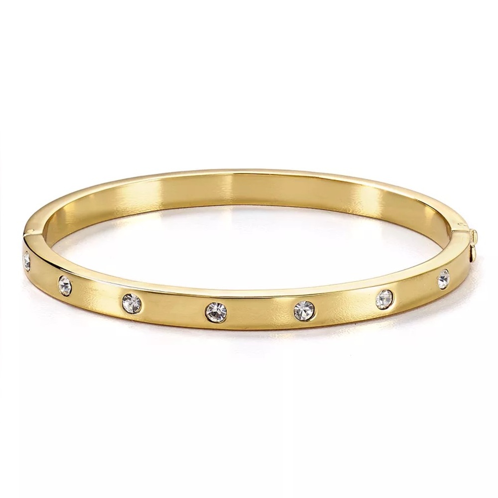 Kate Spade Gold Bracelet with Crystal Accent